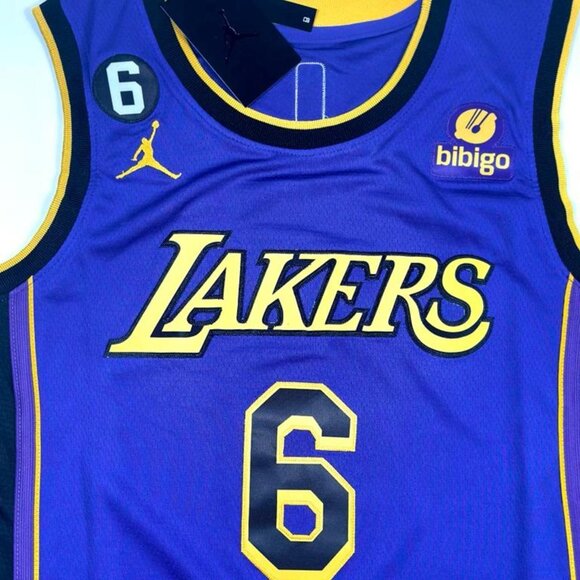 Nike Lebron James Lakers 2022-2023 Statement Edition Adult Jersey - Picture 7 of 8